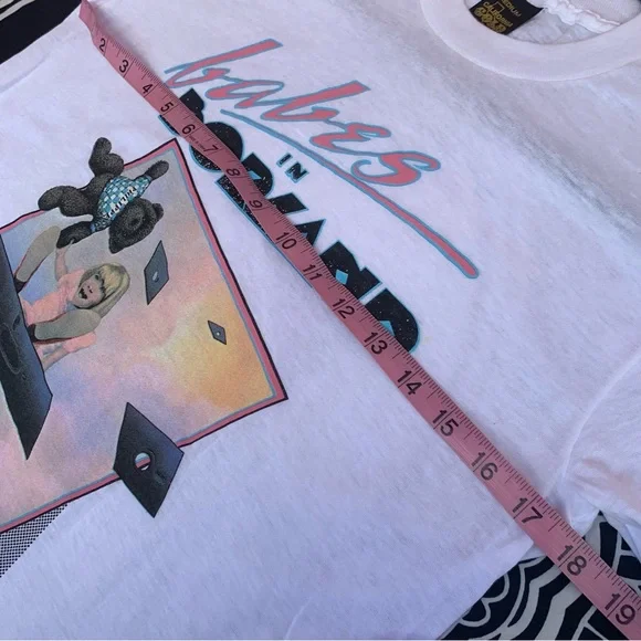 Vtg Single Stitch T Shirt Made In USA California Gold, 70s 80s, Babes in Borland - Picture 10 of 10